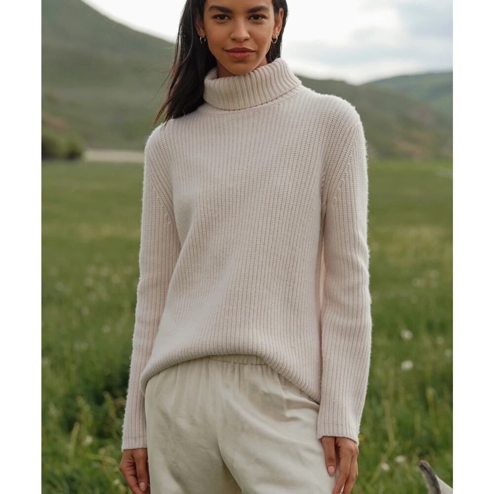 Jenni Kayne Cashmere Turtleneck M